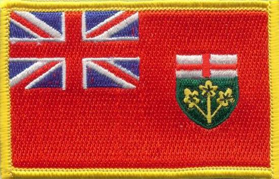 Ontario Flag Patch