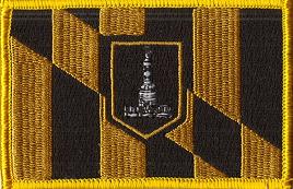 Baltimore City Flag Patch