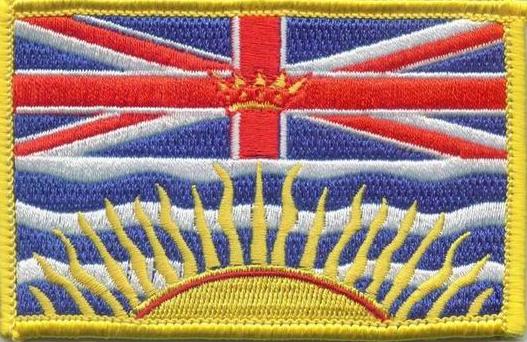 British Columbia Flag Patch