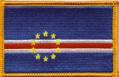 Cape Verde Flag Patch - Rectangle