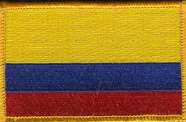 Colombia Flag Patch - Rectangle