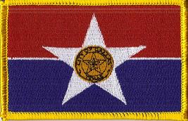Dallas City Flag Patch