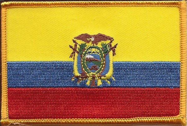 Ecuador Flag Patch - Rectangle