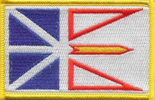 Newfoundland Flag Patch