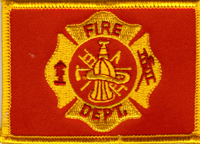 Firefighter - Fire Department Patch
