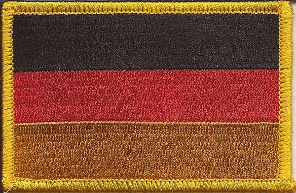 Germany Flag Patch - Rectangle