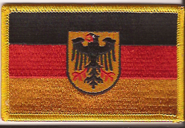 Germany with Eagle - Rectangle