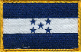 Honduras Flag Patch - Rectangle
