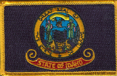 Idaho Flag Patch - Rectangle