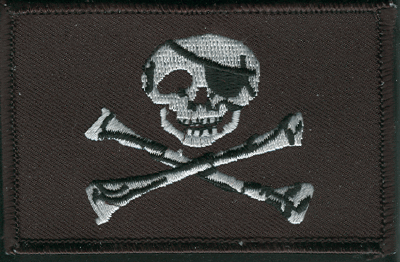 Jolly Roger Flag Patch