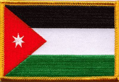 Jordan Flag Patch - Rectangle