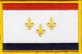 New Orleans City Flag Patch