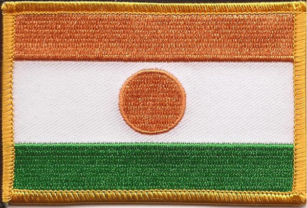 Niger Flag Patch - Rectangle