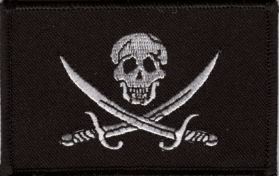 Skull and Crossed Swords Patch