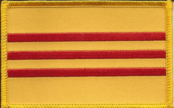 South Vietnam Flag Patch - Rectangle 