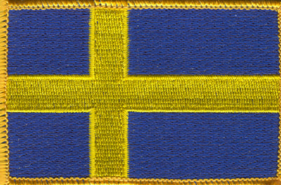 Sweden Flag Patch - Rectangle